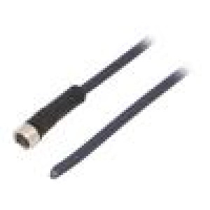 Kabel: pro snímače/automatizaci M8 PIN: 3 přímý 5m zástrčka