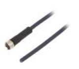 Připojovací kabel M8 PIN: 3 přímý 10m zástrčka 60VAC 4A IP69K