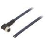 Připojovací kabel M8 PIN: 4 úhlový 10m zástrčka 30VAC 4A