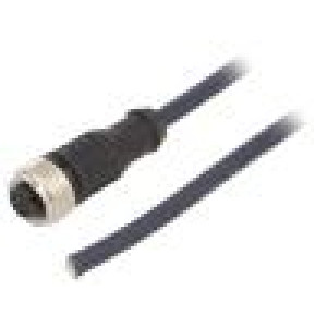 Kabel: pro snímače/automatizaci M12 PIN: 5 přímý 5m zástrčka