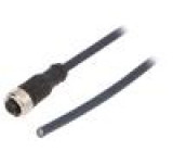 Kabel: pro snímače/automatizaci M12 PIN: 5 přímý 10m zástrčka