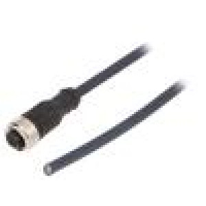 Kabel: pro snímače/automatizaci M12 PIN: 5 přímý 10m zástrčka