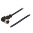 Kabel: pro snímače/automatizaci M12 PIN: 5 úhlový 3m zástrčka