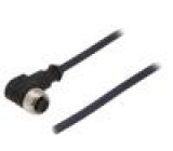 Připojovací kabel M12 PIN: 5 úhlový 3m zástrčka 60VAC 4A