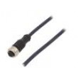 Kabel: pro snímače/automatizaci M12 PIN: 5 úhlový 5m zástrčka