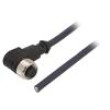 Kabel: pro snímače/automatizaci M12 PIN: 5 úhlový 10m zástrčka