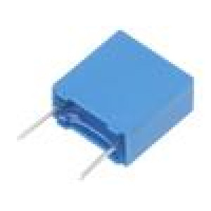 Kondenzátor: polyetylénový 68nF 250VDC 7,5mm ±10% 10x10,5x5mm