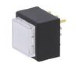 KLS12F036EG Přepínač: tlačítkový pol: 2 SPDT 0,5A/25VDC ON-ON červená