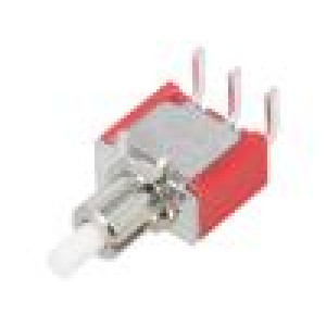 700SP7B20M6QE Přepínač: tlačítkový pol: 2 SPDT 1A/250VAC 3A/28VDC ON-(ON)