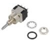 MPE206R Přepínač: tlačítkový pol: 2 DPDT 6A/125VAC 6A/6VDC ON-(ON)