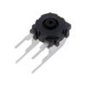 TMP1-R Přepínač: mikrospínač TACT pol: 2 0,02A/24VDC OFF-(ON) kulatý