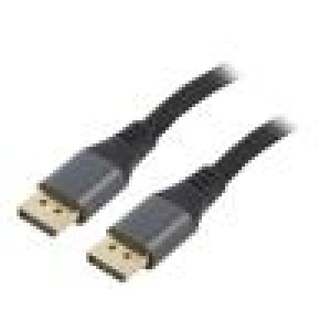 Kabel DisplayPort 1.4 DisplayPort vidlice,z obou stran 1,8m