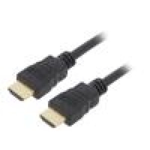 Kabel HDMI 2.0 HDMI vidlice,z obou stran 1,8m černá 30AWG