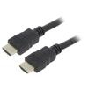 Kabel HDMI 1.4 HDMI vidlice,z obou stran 7,5m černá 28AWG