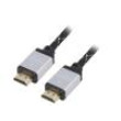 Kabel HDMI 2.0 HDMI vidlice,z obou stran 1,5m černá 30AWG