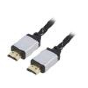 Kabel HDMI 2.0 HDMI vidlice,z obou stran 1m černá 30AWG