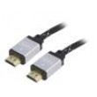 Kabel HDMI 2.0 HDMI vidlice,z obou stran 3m černá 30AWG