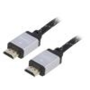 Kabel HDMI 1.4 HDMI vidlice,z obou stran 5m černá 30AWG