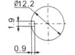 Páčkový přepínač 2 póly 3 polohy ON-OFF-ON 10A