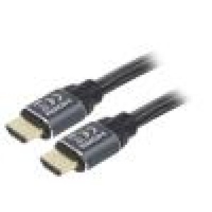 Kabel HDMI 2.0 HDMI vidlice,z obou stran 3m černá 28AWG