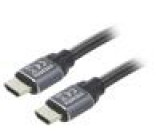 Kabel HDMI 2.0 HDMI vidlice,z obou stran 5m černá 28AWG