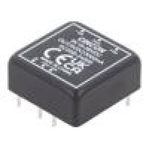 EC3SB-24S05 Měnič: DC/DC 15W Uvst: 18÷36V Uvýst: 5VDC Ivýst: 0÷3000mA 18g