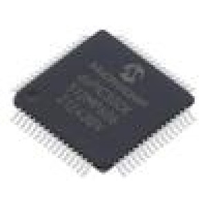 IC: mikrokontrolér dsPIC SRAM: 64kB Paměť: 512kB TQFP64 0,5mm