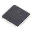 IC: mikrokontrolér dsPIC SRAM: 64kB Paměť: 512kB TQFP80 0,5mm