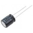 Kondenzátor: elektrolytický THT 15uF 100VDC Ø10x12,5mm ±20%