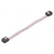 Plochý kabel s konektory IDC 6x28AWG T.pásu: 1,27mm 0,15m