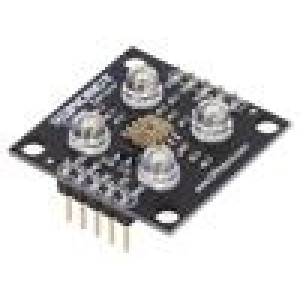 Čidlo: barev TTL 2,7÷5,5VDC IC: TCS3200