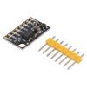 Čidlo: akcelerometr 3,3÷6VDC I2C,SPI ADXL345 ±2,±4,±8,±16g