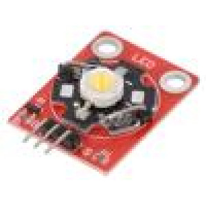 Modul: LED 3,3÷3,6VDC Barva: bílá 3W