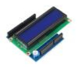 Modul: shield zobrazovač LCD 5VDC Arduino I/O: 3