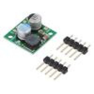 Měnič: step down Uvýst: 12V Uvst: 12,7÷36V 2,2A 90÷95%