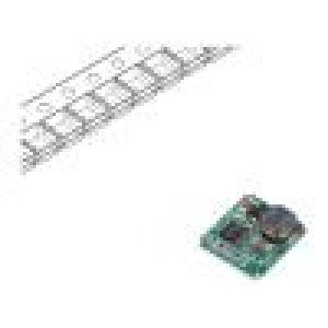 ROF-78E12-0.5SMD-R Měnič: DC/DC Uvst: 15÷36V Uvýst: 12VDC Ivýst: 500mA SMD 1g SMT