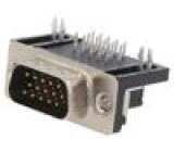D-Sub PIN: 15 zásuvka vidlice na PCB úhlové 90° THT 2,5A
