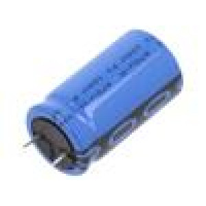 Kondenzátor: elektrolytický THT 470uF 100VDC Ø18x31mm ±20%