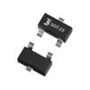 MMBT7002K-AQ-DIO Tranzistor: N-MOSFET unipolární 60V 0,3A Idm: 0,8A 0,35W SOT23