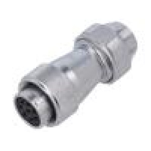 WF20 zástrčka zásuvka PIN: 8 IP67 9÷10,5mm 10A pájení 500V