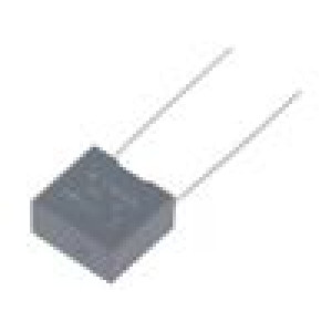 Kondenzátor: polypropylénový 220nF 10mm ±10% 13x12x6mm 520VDC