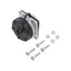 WF28 zásuvka zásuvka PIN: 16 IP67 10A pájení 500V 2mm2 14AWG