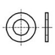 Podložka kulatá M3,5 D=8mm h=0,5mm prešpán DIN: 125A BN: 1076