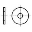 Podložka kulatá M3 D=3,2mm h=0,8mm kyselinovzdorná ocel A4