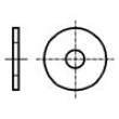 Podložka kulatá M6 D=6,4mm h=1,2mm kyselinovzdorná ocel A4