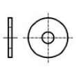 Podložka kulatá M10 D=10,5mm h=2mm nerezavějící ocel A2