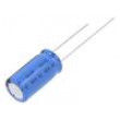 Kondenzátor: elektrolytický 10uF 400VDC Ø10x20mm Rozteč: 5mm