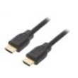 Kabel HDCP,HDMI 2.0 HDMI vidlice,z obou stran 1m černá