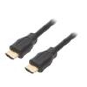 Kabel HDCP,HDMI 2.0 HDMI vidlice,z obou stran 1m černá