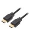 Kabel HDCP,HDMI 2.0 HDMI vidlice,z obou stran 3m černá